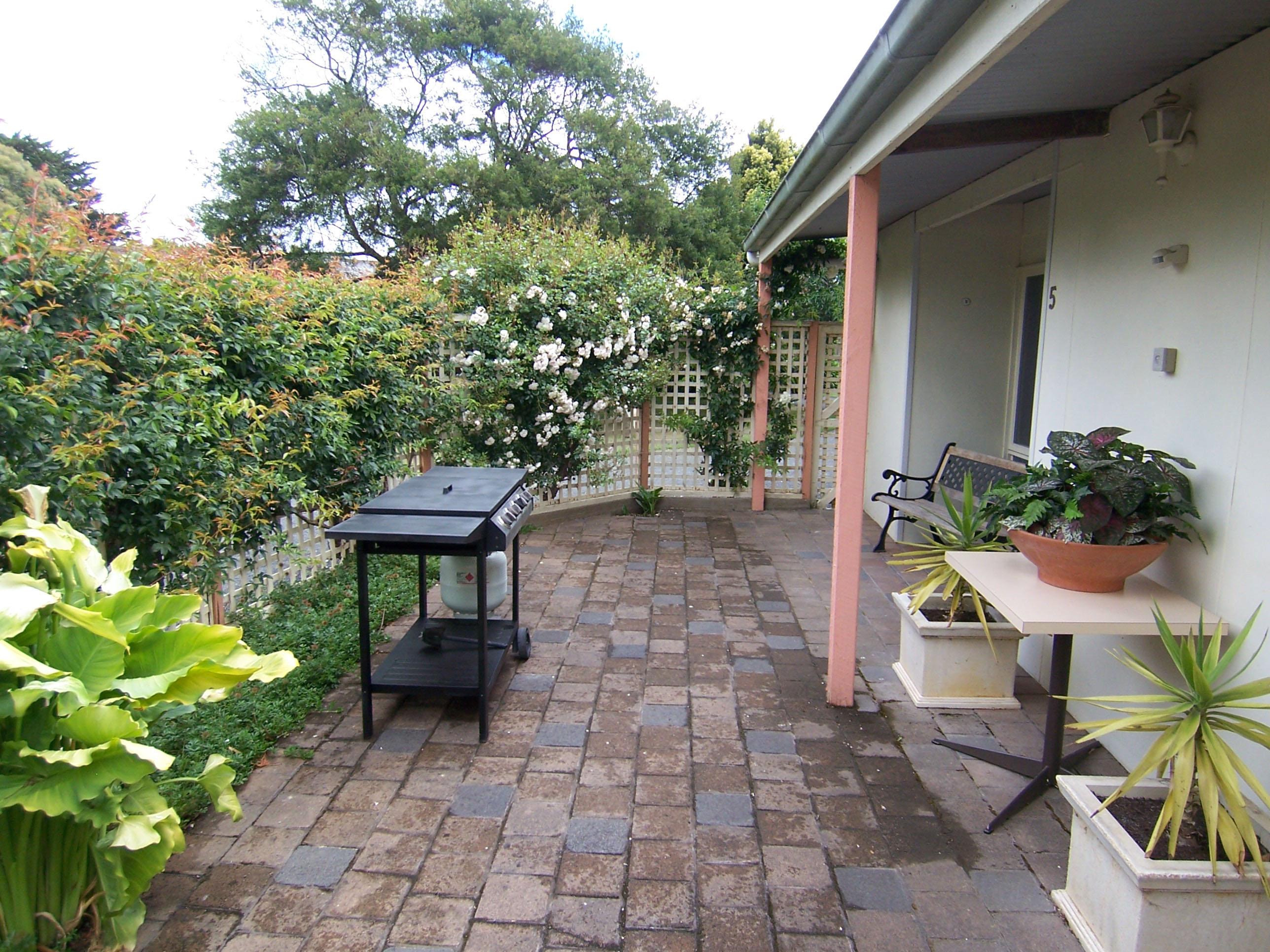 Courtyard with Barbeque (shared with Studio Apartment)